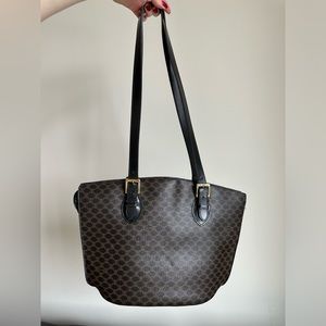 Céline Triomphe Canvas Shoulder Bag